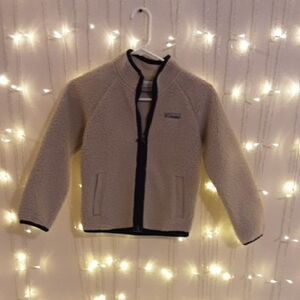 Kids Columbia Beige Fleece Jacket